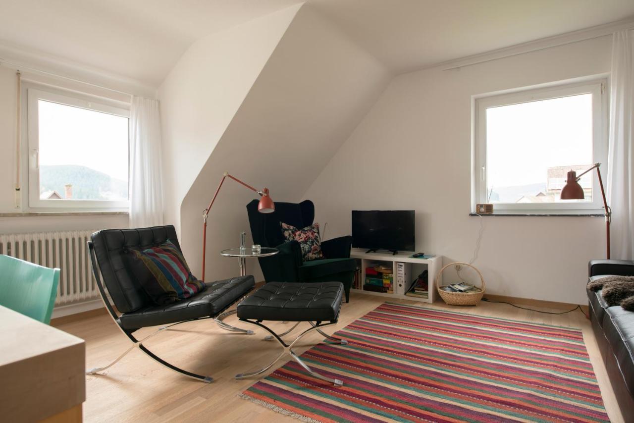 바이에르스브론 Haus Irene Gemuetlich Moderner Schwarzwald 아파트 외부 사진