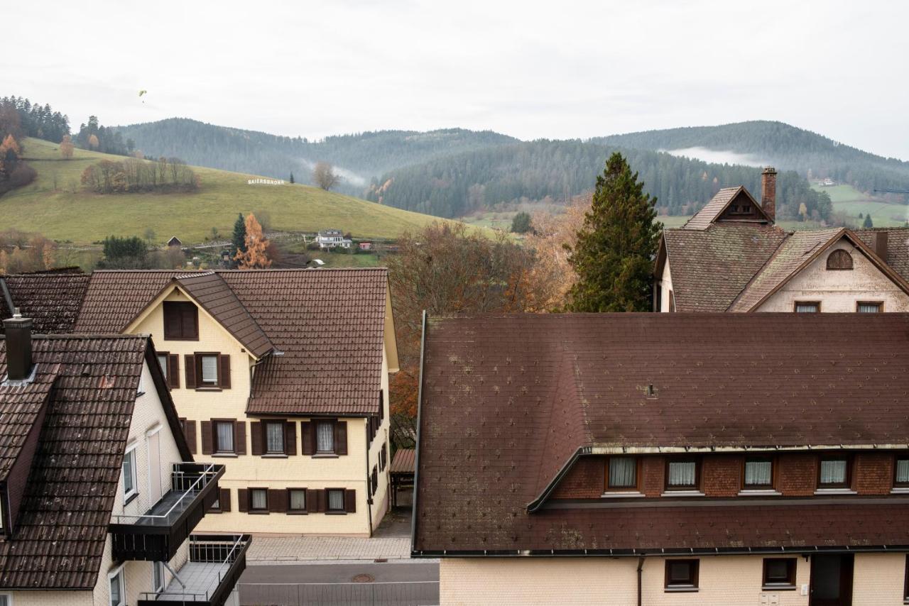 바이에르스브론 Haus Irene Gemuetlich Moderner Schwarzwald 아파트 외부 사진